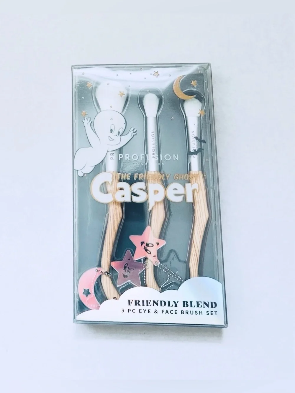 Profusion Cosmetics Casper the Friendly Ghost Eye & Face Brush Set